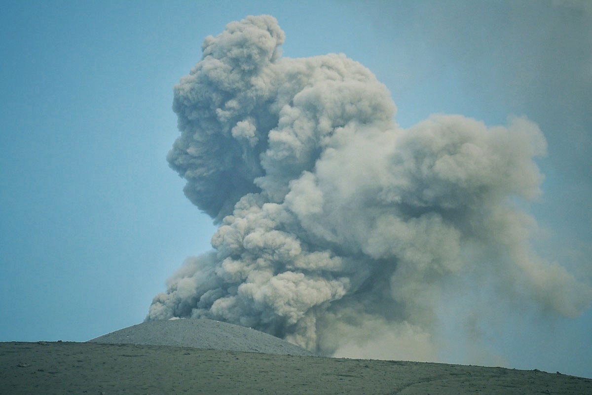 Mount Krakatoa Eruption