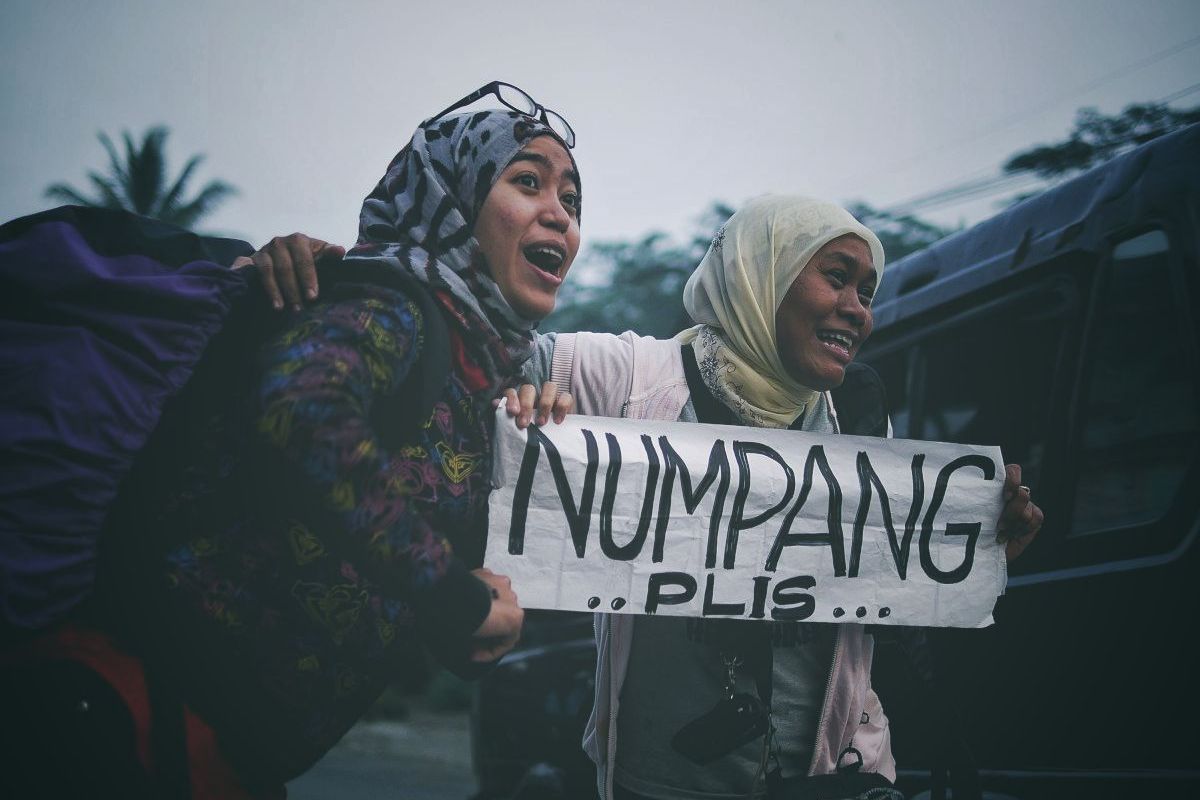 Hitchhikers in Bogor